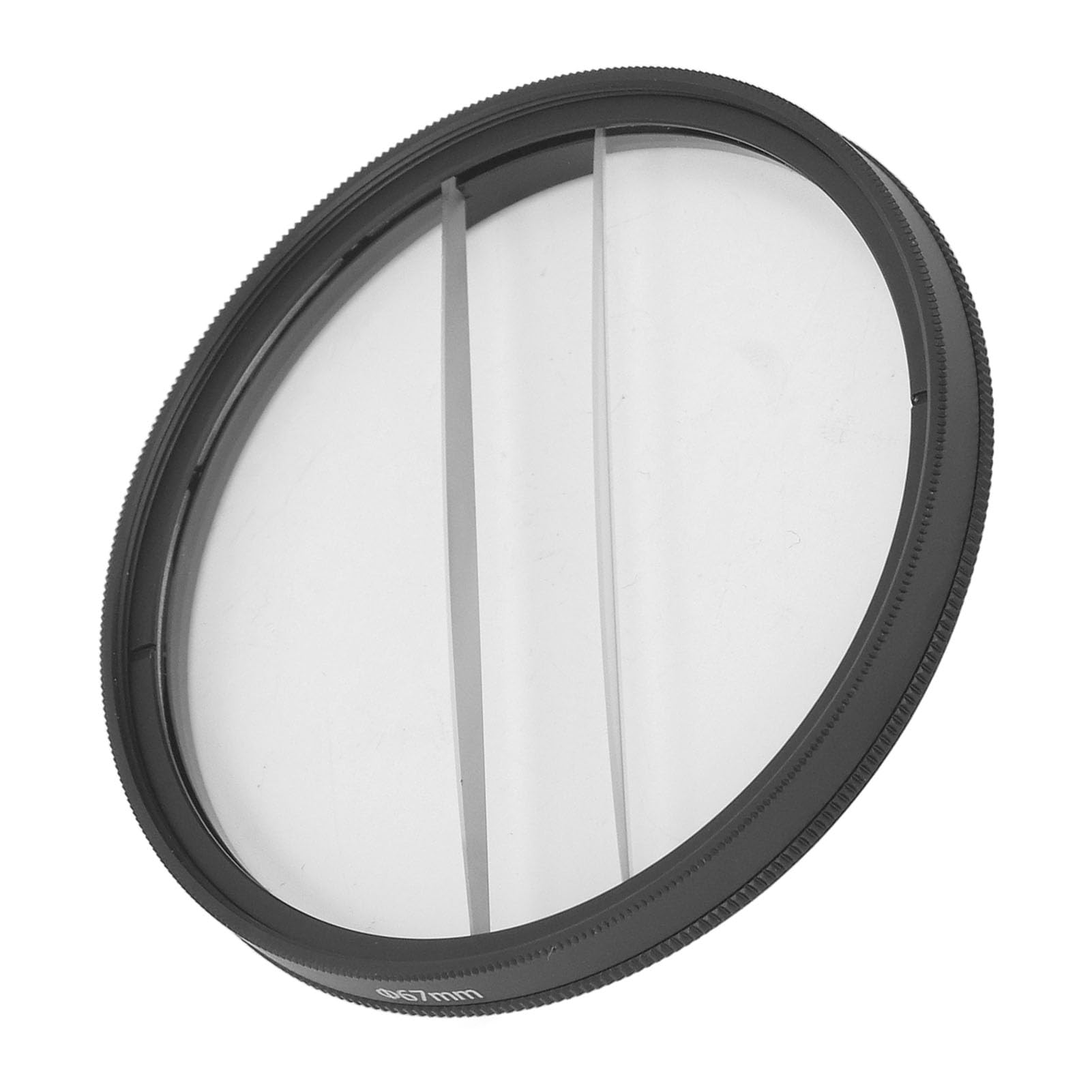 Center Field Split Diopter Effect Filter, Camera Lens Filter Unique Blur Effect for Video, Portrait, and Still Life Photography Distinctive Light Effects (67MM)