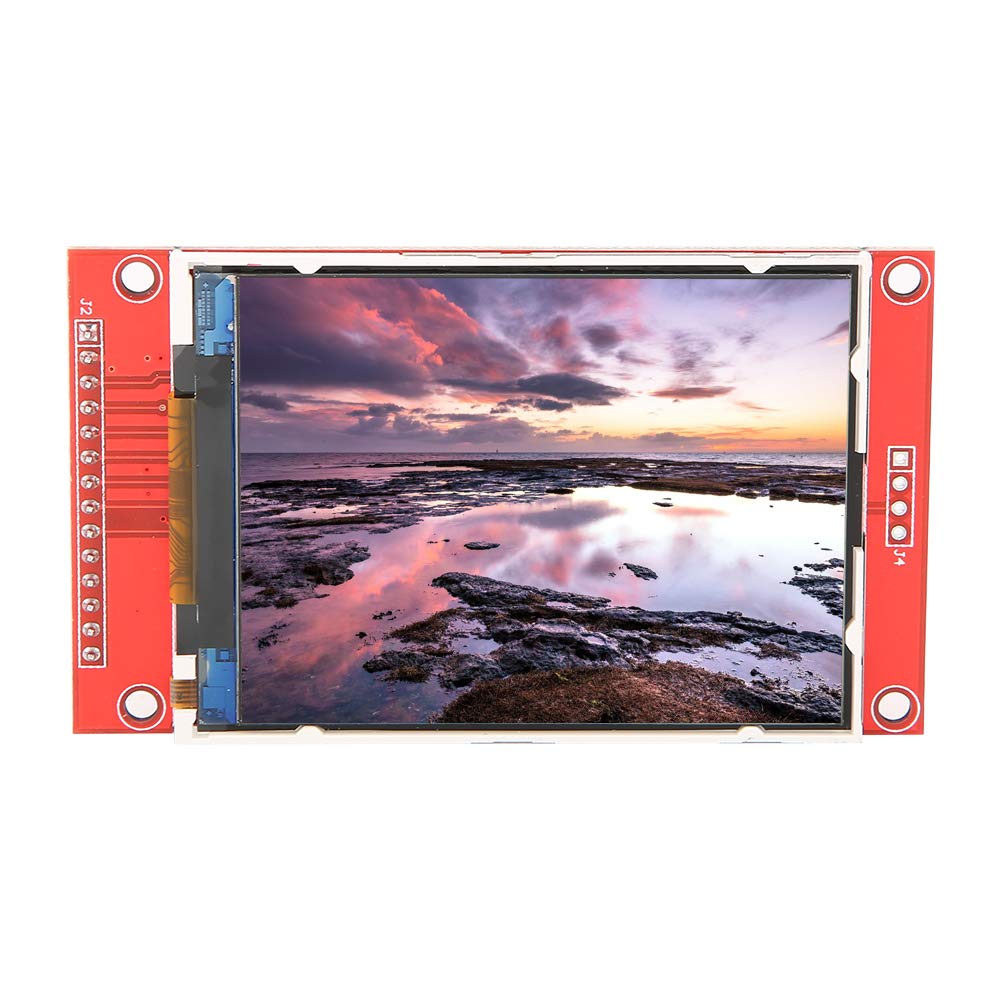LCD Screen Module, 2.8 Inch TFT Serial Port LCD Touch Panel Module, LCD Serial Port Display Module ILI9341 240x320 5V/3.3V(without touch)