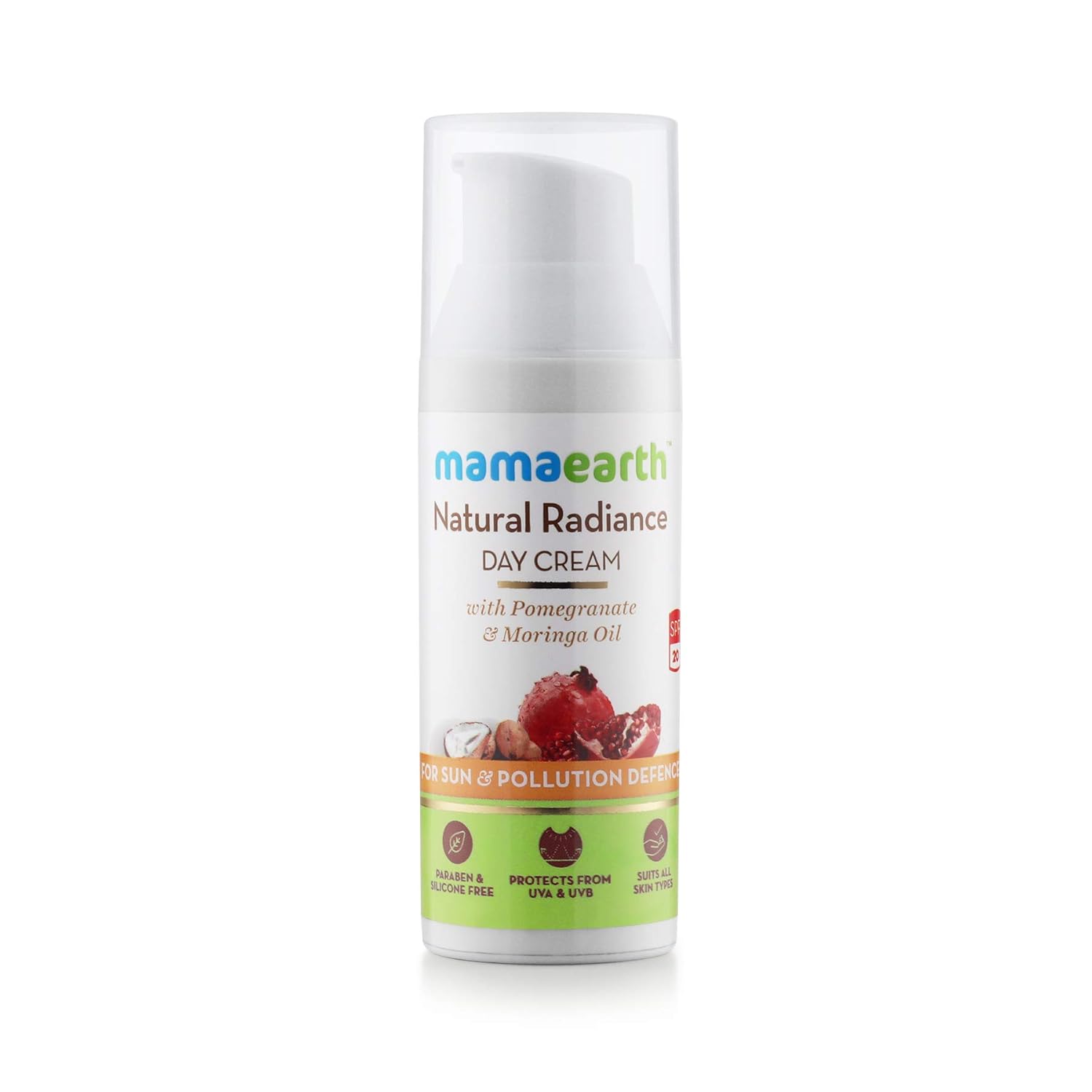 mamaearth natural radiance day cream