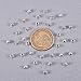 Pandahall 200pcs Antique Silver Tibetan Style Bicone Spacer Beads Metal Beads for Bracelet Making (4x4.5mm)