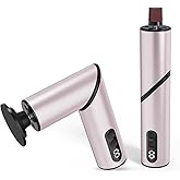 Electric Foot Callus Remover, 2-in-1 Rechargeable Foot File Callus Remover for Feet, Max 900RPM 9 Adjustable Speeds Foot Scrubber for Dead Skin Pedicure Cracked (1 Pack)