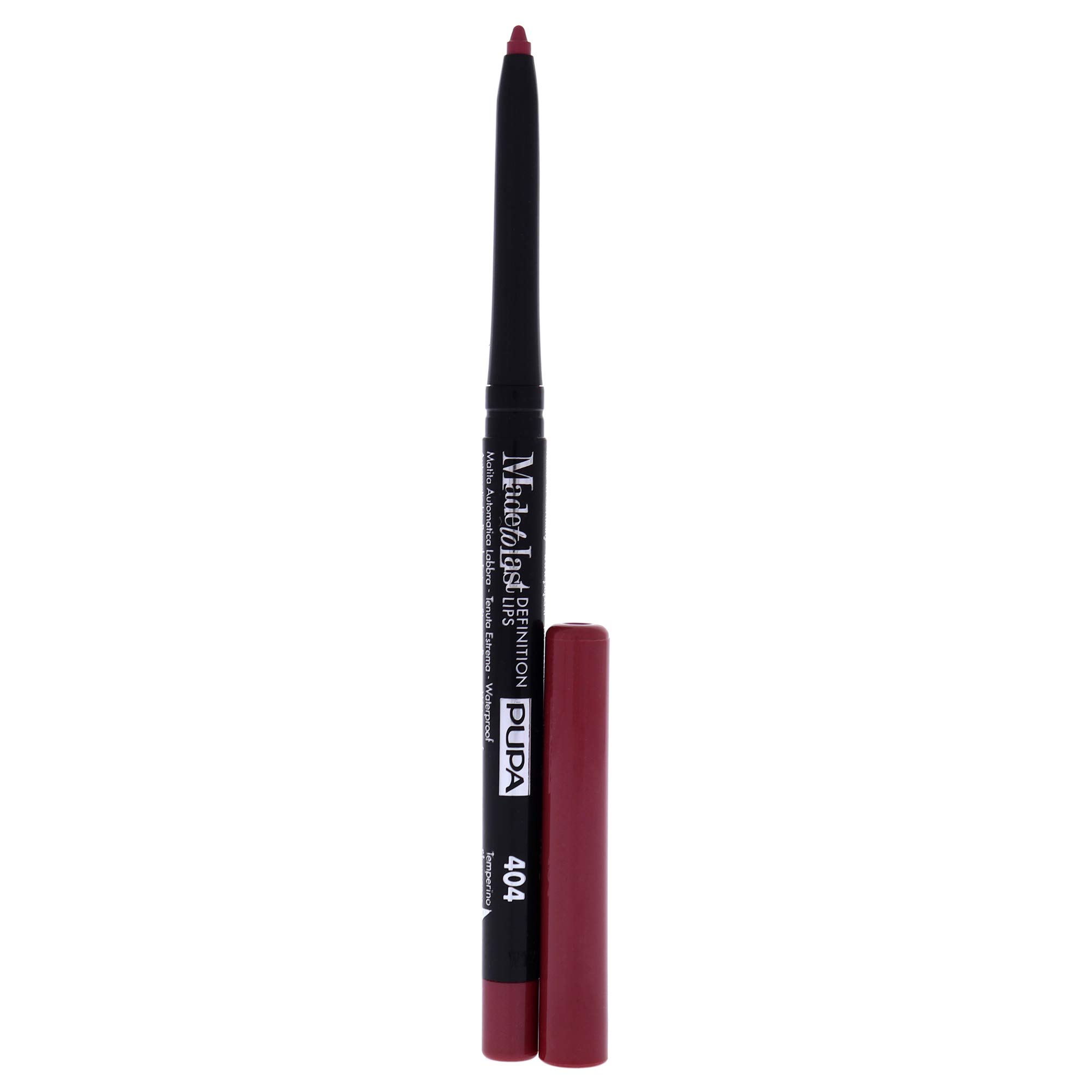 Pupa Milano Made To Last Definition Lips - 404 Tango Pink For Women 0.001 oz Lip Pencil