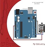 AZDelivery 3x KY-003 Hall Effect Sensor Transistor for Arduino + E-Book view 4