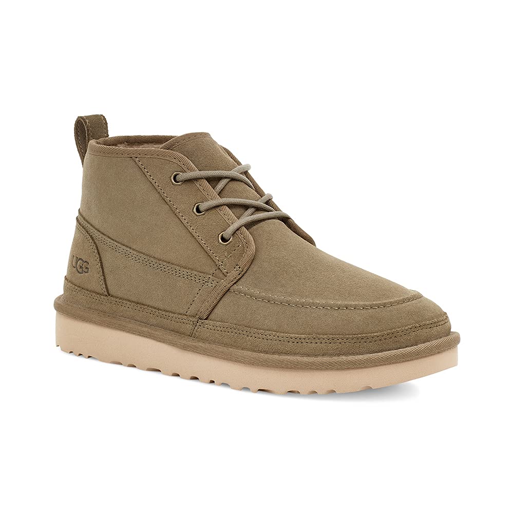 UGG Men’s Neumel Moc Boot, Taupe, Size 17