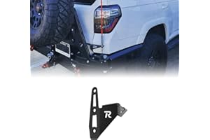 CB & Whip Flag Mount for 2010-2024 Toyota 4Runner 5th Gen | Passenger Side | Made in The USA | Tailgate Mounted | Rago Fabrication