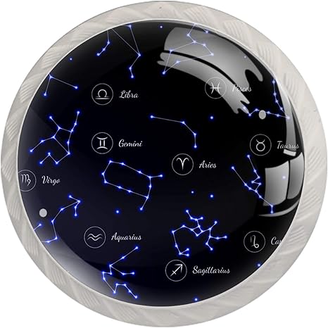 Gabinete perillas y tiradores Doce constelaciones Tiradores de armario