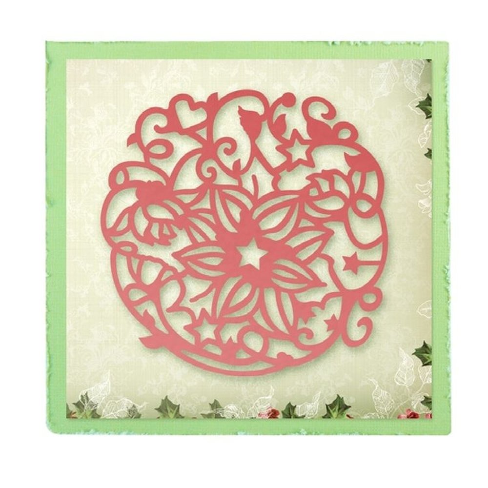 Ultimate Crafts "Filigree Bauble" Die and Header Card