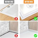 flintronic Bath Sealant Strip 5m Self Adhesive PVC Sealing Tape 20-70mm view 5