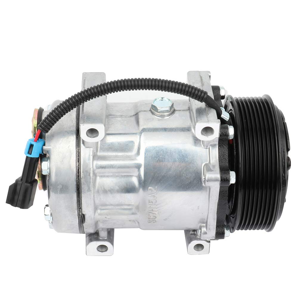 Photo 1 of ECCPP A/C Compressor with Clutch 1991-2005 for Freightliner FL70 for M2 106 4.3L 5.9L 7.2L 8.3L 6.0L 6.4L 2015-2017 for F-reightliner Sprinter 2500 3500 2.1L Fast Cooling
