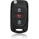 Keylessbest Replacement for 2012 2013 Kia Sportage Key Fob Remote Control NYOSEKSAM11ATX 3 Buttons 315MHz