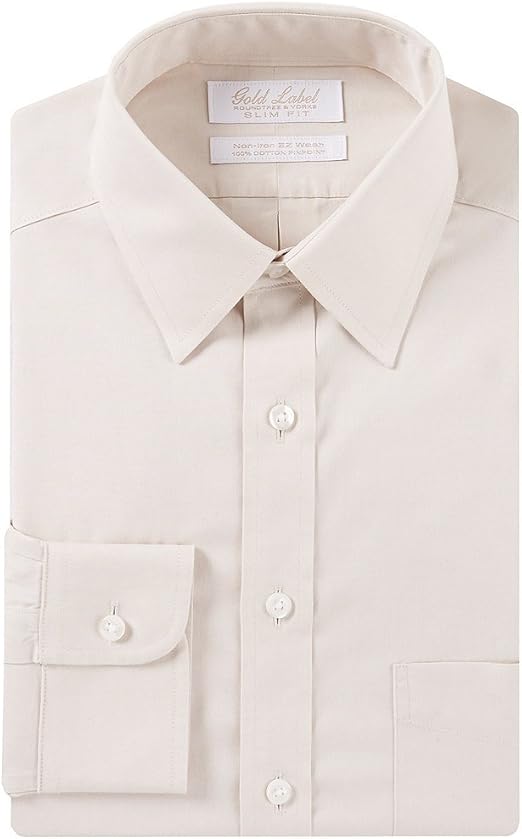 gold label roundtree & yorke slim fit