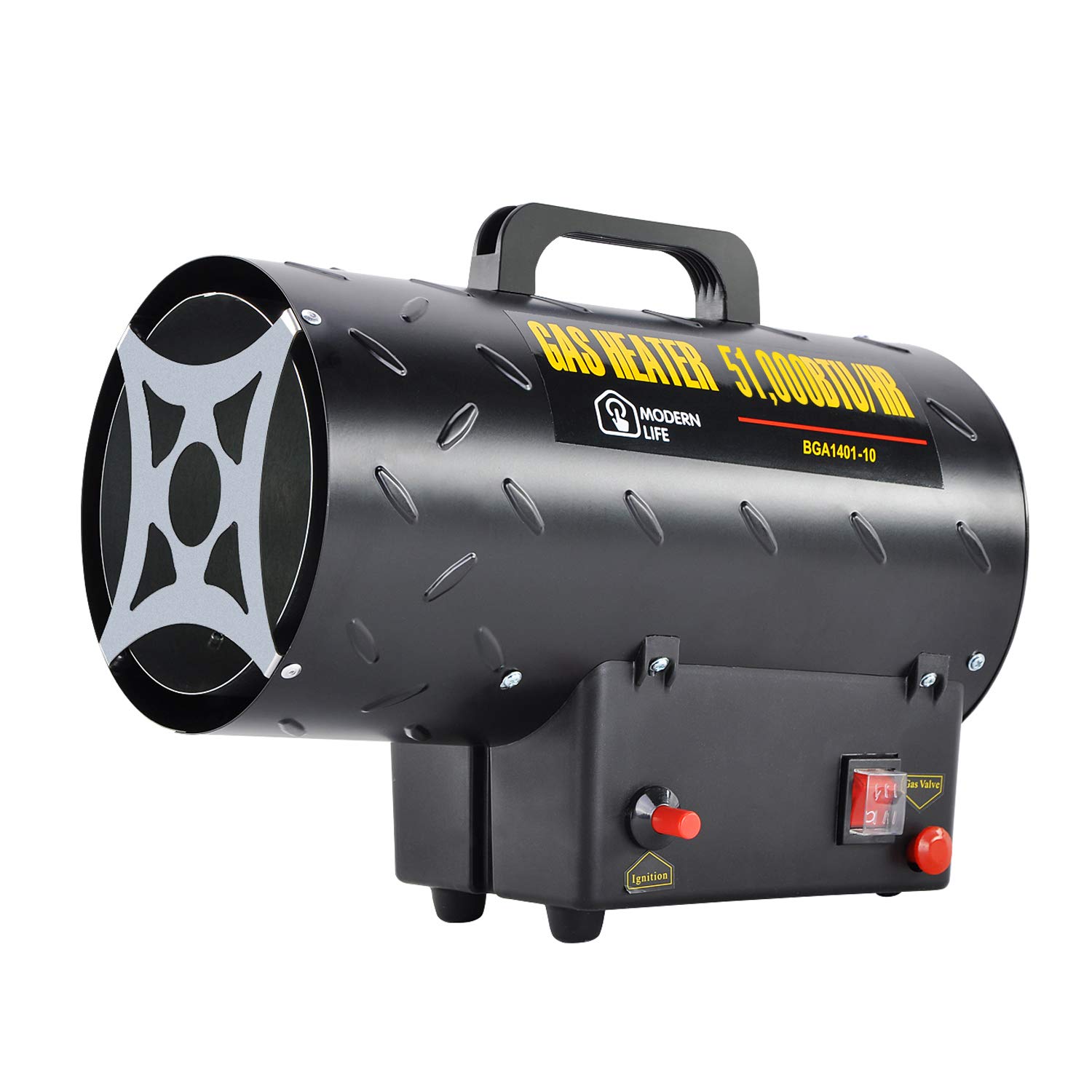 MODERN LIFE 15kW/51,000BTU Gas Space Heater Heavy Duty Industrial LPG