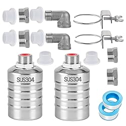 MEUPMEOP 2-Pack Float Valve, 1/2" to 3/4'' 1" 304