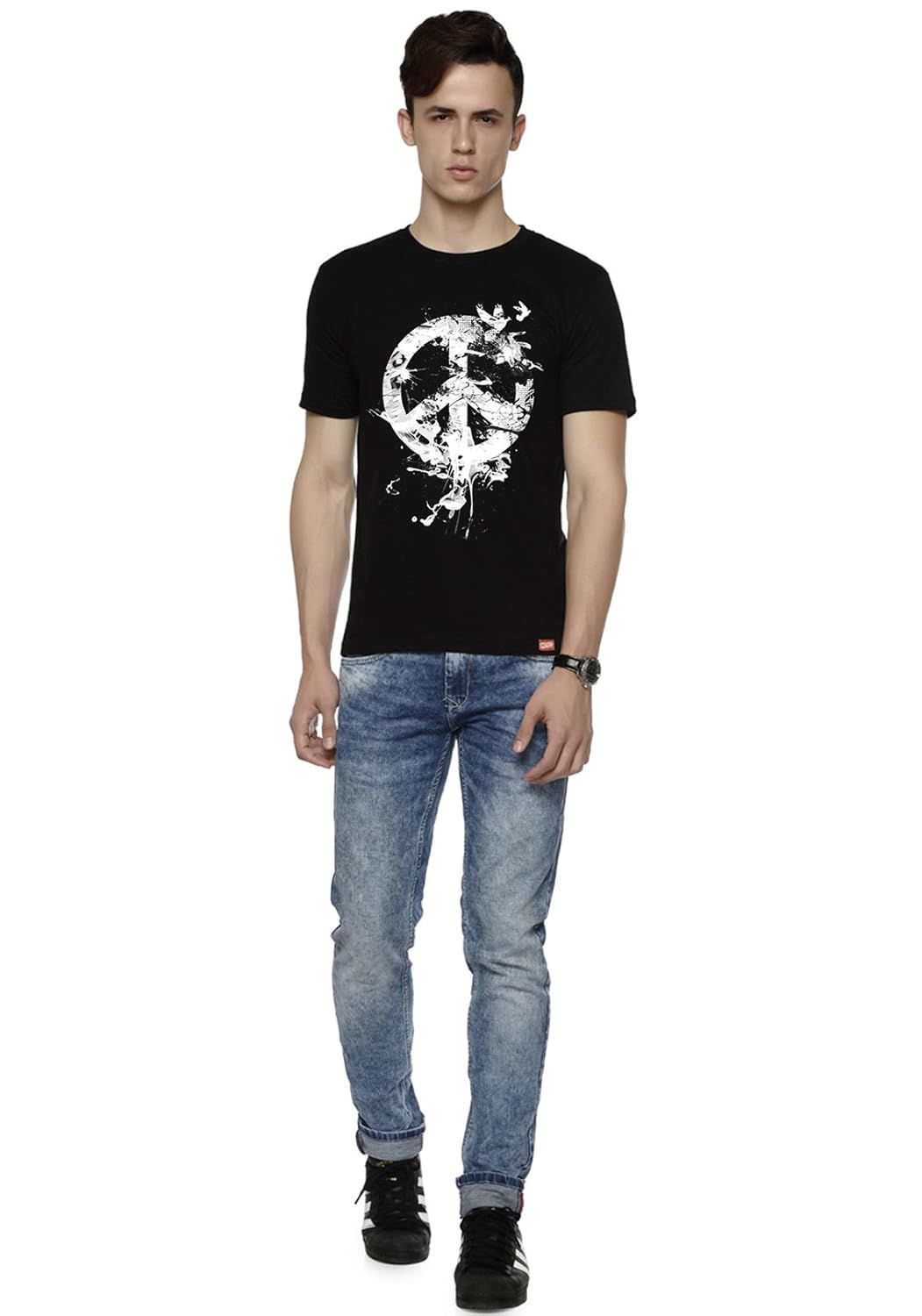 wyo wear your opinion men's printed regular fit t-shirt