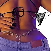 ZSXZCGSB Sexy Underwear for Women, 2 Pack Thong Panties Custom Name or Fun Lettering, Lace&Silk G-String, Adjustable