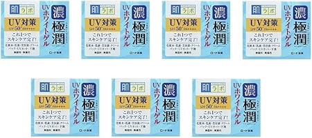 Amazon まとめ買い 肌ラボ 極潤 Uvホワイトゲル Spf50 Pa 90g 7個 肌ラボ オールインワン 通販