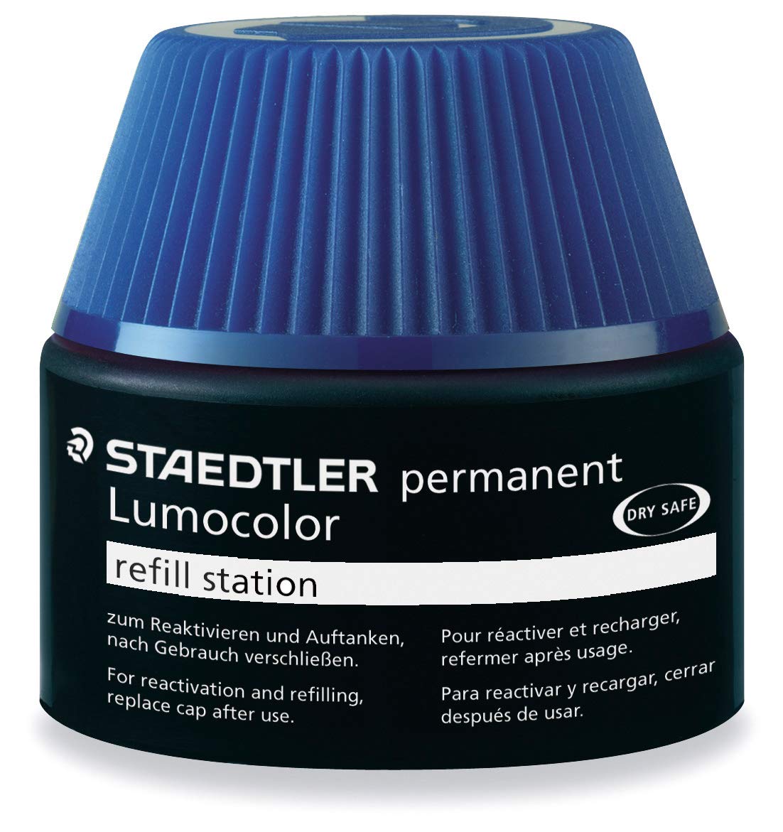 Staedtler Lumocolor Permanent Refill Station 487 17-3 for Permanent Universal Pens - Blue