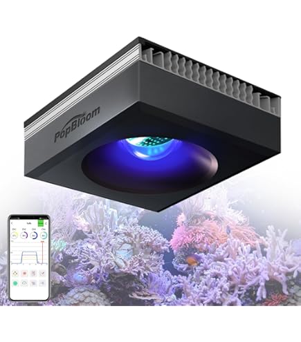 Amazon.com : PopBloom RL90 Reef Marine Led Aquarium Lighting Full