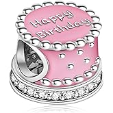 Amuefer S925 Charms for Pandora Bracelets and Necklaces, Gifts for Women on Birthday, Aniversary, Christmas, Mothers Day, Valentine's Day, Charm for Couples, Family, Friend, Girlfriend, Mom, Sister