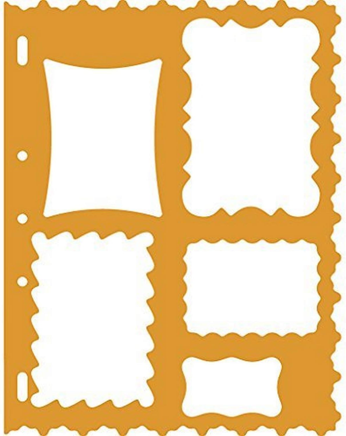 Fiskars Frames Shape Templates - Orange