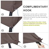 ABCCANOPY 5x8 Double Tiered Grill Gazebo Canopy Replacement Brown view 7
