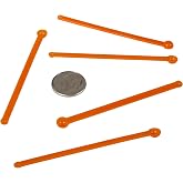 Micro Spoon (5 Pack) - Double-Sided 5mg to 10mg &amp; 25mg to 35mg Measuring Scoops, Static-Free BPA-Free, FitPowders