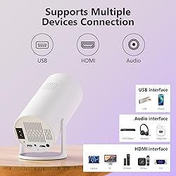 Sucetiho Mini Projector with WiFi