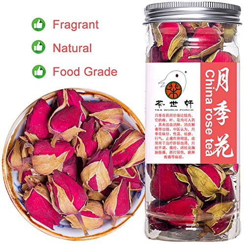 Plant Gift Chinese Rose Flower, Red Rose Tea, Dried Rose Petals, Women