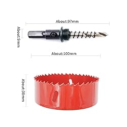 Hole Saw Drill Bit LAIWEI HSS Hole Cutter with