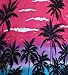 Funky Hawaiian Shirt, Beach, pink, XXL