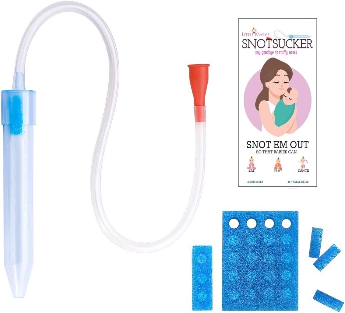 Little Mary's - Snotsucker Baby Nasal Aspirator with Hygienic 24 Filters