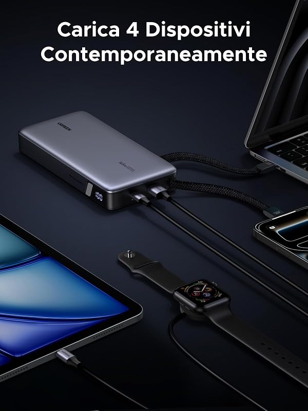Nexode 165W Power Bank 25000mAh Caricatore Portatile PC PD3.1 140W