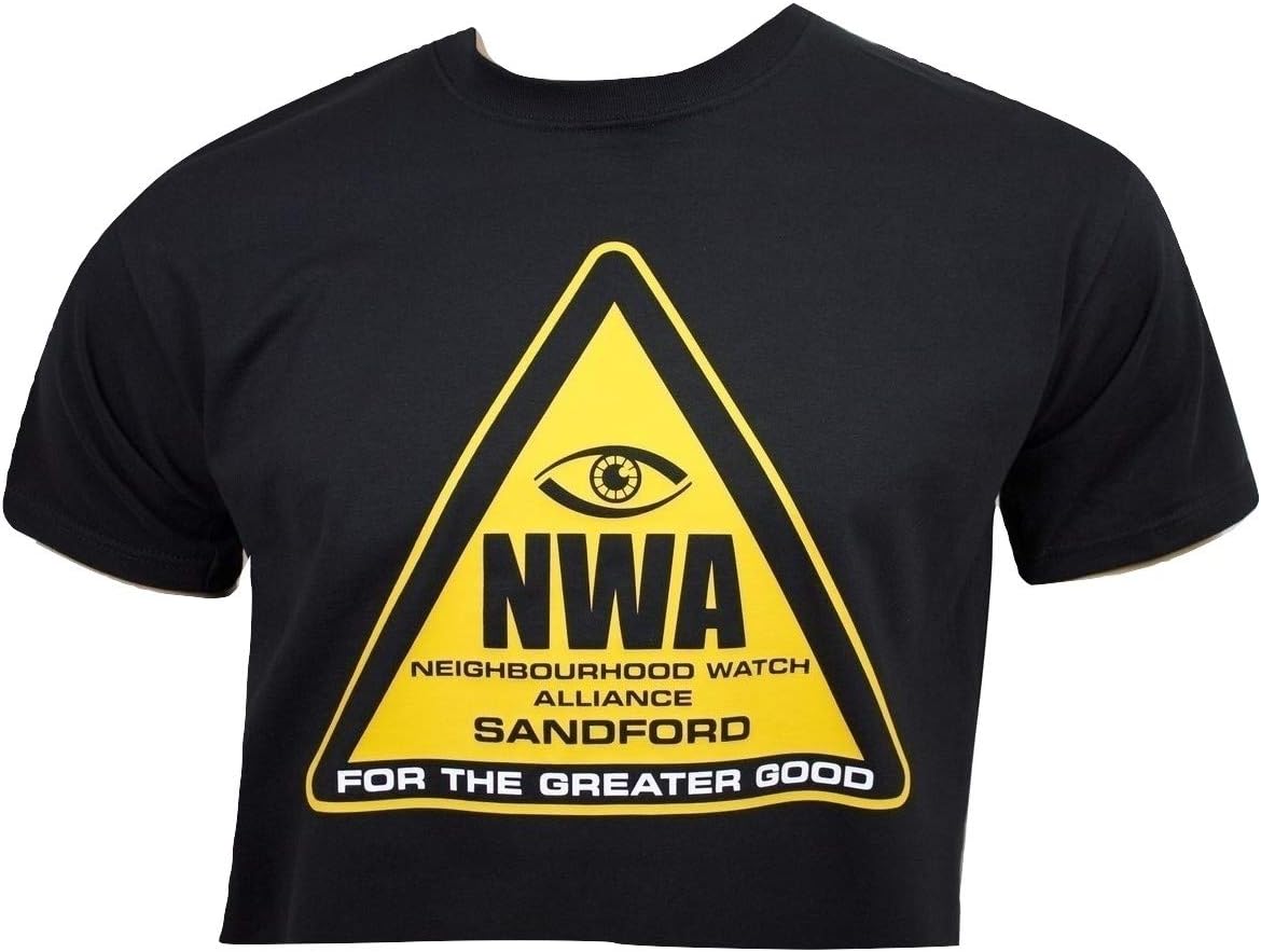 Hot Fuzz Mens Film t-Shirt Neighbourhood Watch Alliance Black