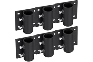 6 Pack Dock Stationary Hardware,Floating Dock Posts Hardware,Heavy Duty Galvanized Edge Stationary Holder,Dock Accessories 5×