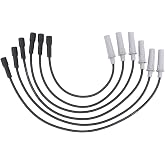 NewYall 6Pcs Ignition Spark Plug Wire Harness for Chrysler Pacifica 05-08 | for Town &amp; Country 2001-2010 Grand Voyager 2001-2008 Dodge Grand Caravan 2001-2010 5019593AA 16-846E 671-6137 7B0905409