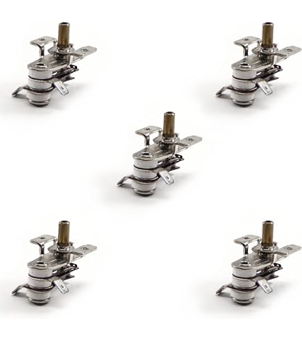 Thermostat Bimétallique Réglable KST205D - 250V, 15A/10A, Pour Chauffage électrique, Contrôle Précis Température