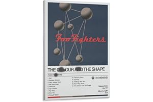 The Colour And The Shape Poster Foo Album Fighters Cover Artistic Poster 08x12inch(20x30cm)