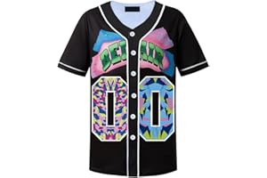 HOPSHION 90s Bel Air Baseball Jersey for Women