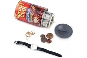 BEBESTA Fake Can Safes Diversion Secret Stash Safes Metal Bank Stash Container (Turkey)
