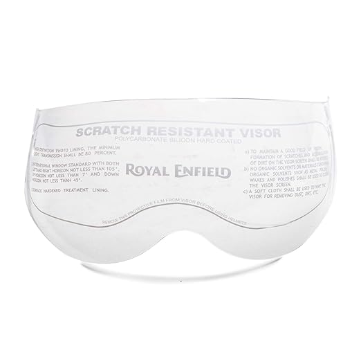 royal enfield helmet visor glass