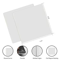 CHUNNIAO White Magnetic Picture Frame 4X4 for