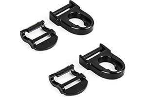Ophjerg Kayak Seat Repair Kit Seat Strap Clips and Tri-Glide Hooks Fit for Lifetime Emotion