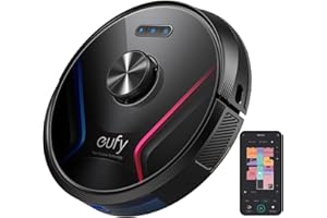 eufy Anker RoboVac X8 - Robot Vacuum Pet Hair, iPath Laser Navigation, Twin-Turbine 2000Pa x2 Suction, AI. Map 2.0 Technology, Wi-Fi, Floor Cleaner, Ideal for Pet Owners