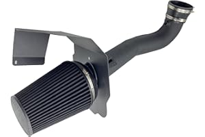 MOOSUN Cold Air Intake Kit W/Filter High Performance for 2014-2020 Chevy/GMC/Cadillac (Silverado 1500, Suburban, Tahoe, Sierra 1500, Yukon, Yukon Denali, Escalade) V8 5.3L 6.2L (Black & Black)