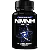 Advanced Bionetix Liposomal NMNH 500mg Per Serving -NMN Supplement Alternative- 60 Capsules (Dihydronicotinamide Mononucleotide) NAD Supplement to Boost NAD+ Levels for Anti Aging (60)