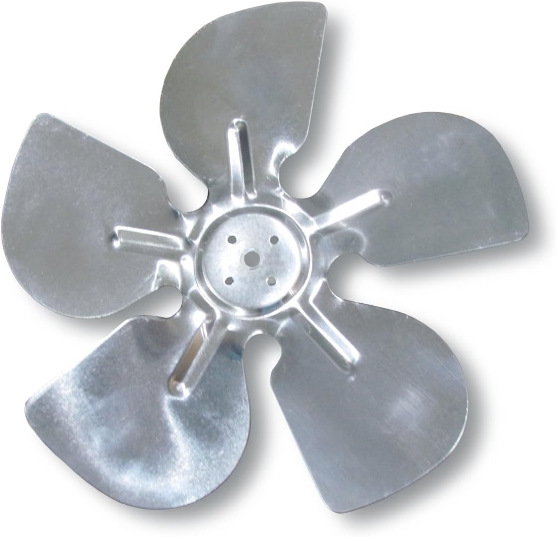 FAN BLADES FOR EVAPORATOR MOTORS- 8" DIAMETER-ALUMINUM-CW ROTATION