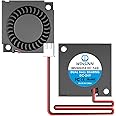 WINSINN 30mm Blower Fan 24V, Micro 24 Volt Fans Blower 3010 Dual Ball Bearing, 30mmx10mm 2PIN (Pack of 2Pcs)