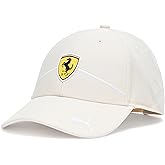 Puma Unisex Scuderia Ferrari Race Baseball Cap, Alpine Snow AH25, One Size