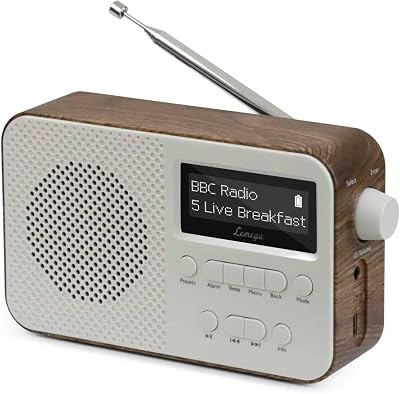 LEMEGA PR2 Max DAB/DAB+ Radio with Bluetooth Walnut
