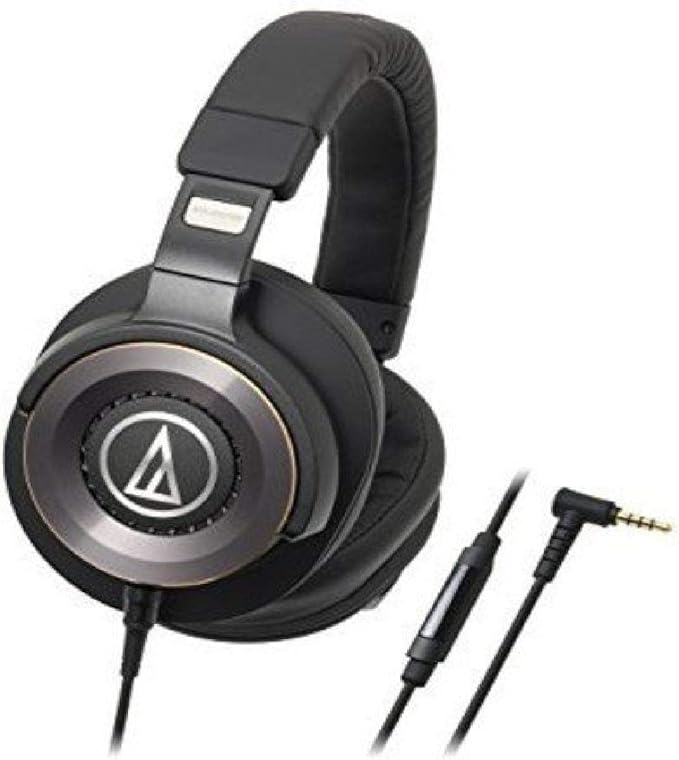 Amazon Com Audio Technica Ath Ws1100is Solid Bass Over Ear Headphones With In Line Microphone Control Home Audio Theater